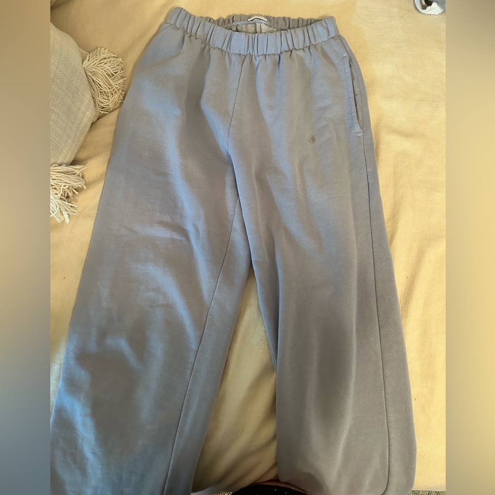 John Galt sweatpants brandy Melville blue